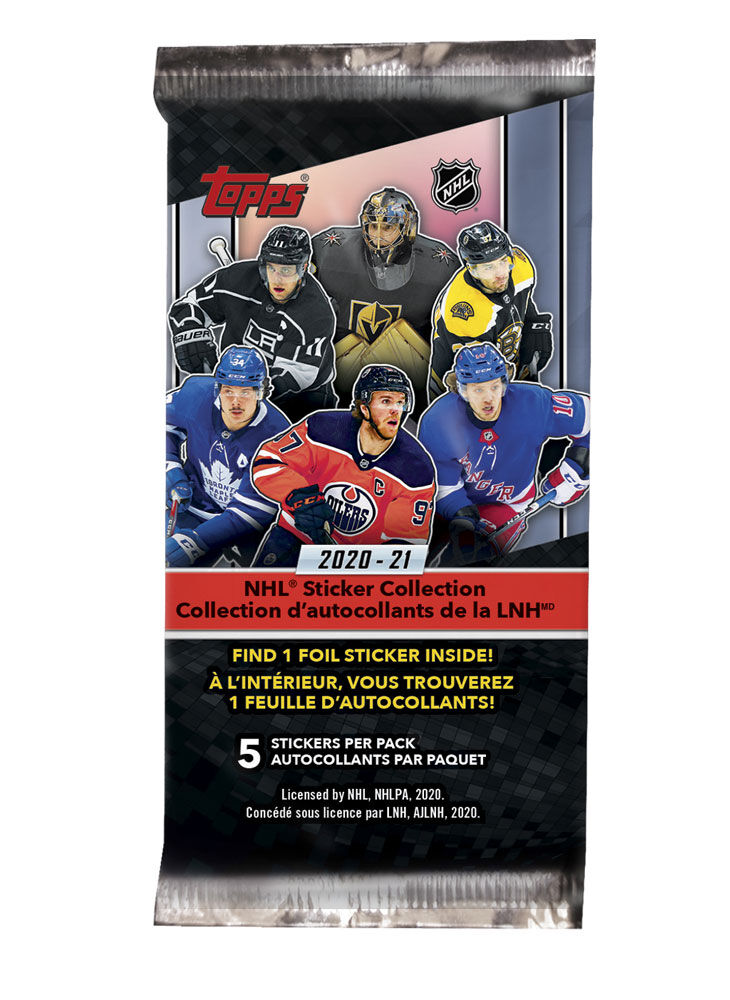 2020-21 NHL Stickers - English Edition