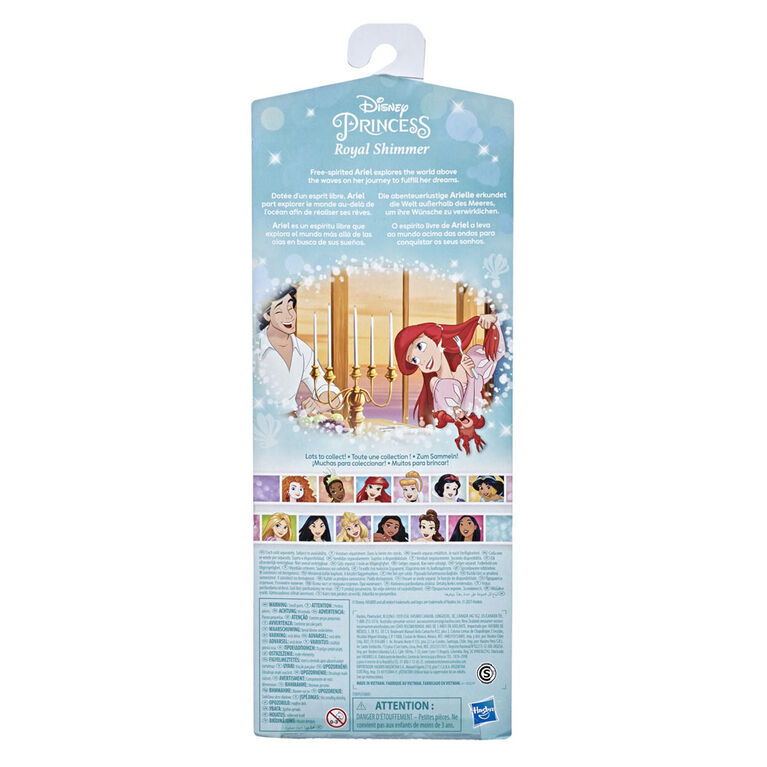 Disney Princess Royal Shimmer Ariel Doll, Fashion Doll