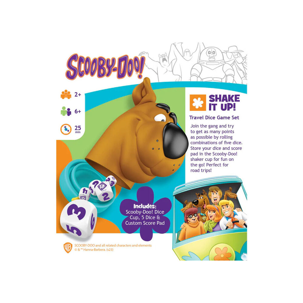 Masterpieces Puzzle Company Scooby-Doo Shake It Up! Board Game - English Edition