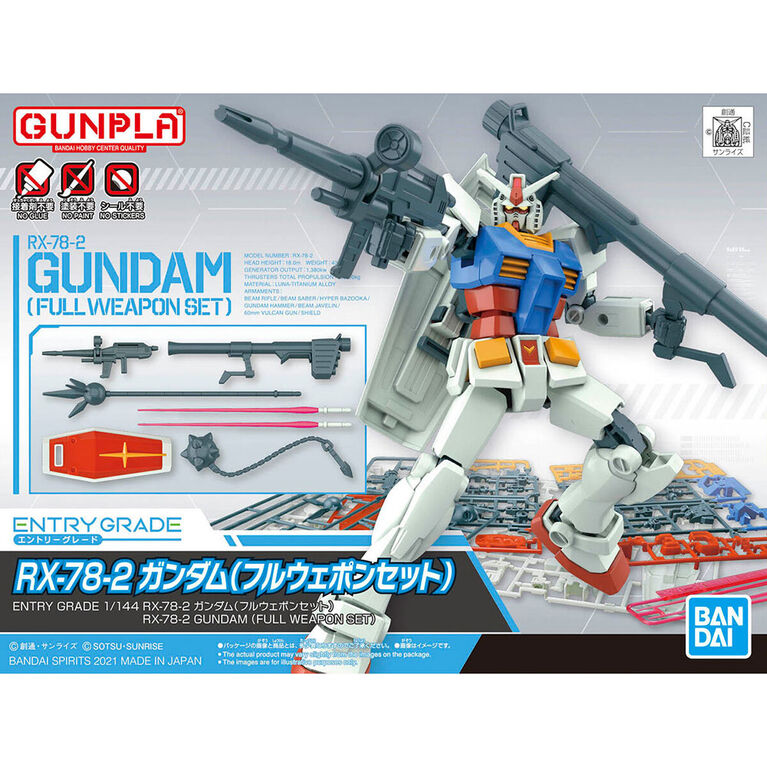 RX-78-2 Gundam Full Set Figure