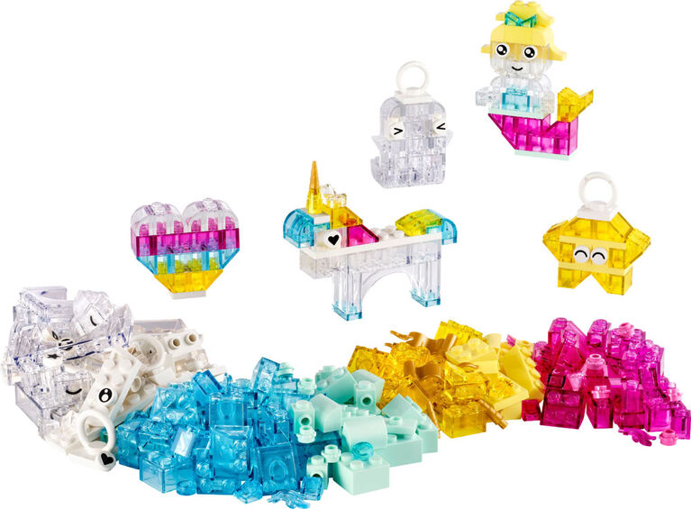 LEGO Classic Magical Transparent Box - Preschool Learning Toy for Kids 5 and Up - 11040