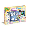 Ensemble de chambre à coucher pour bébés animaux Scribble Scrubbie de Crayola