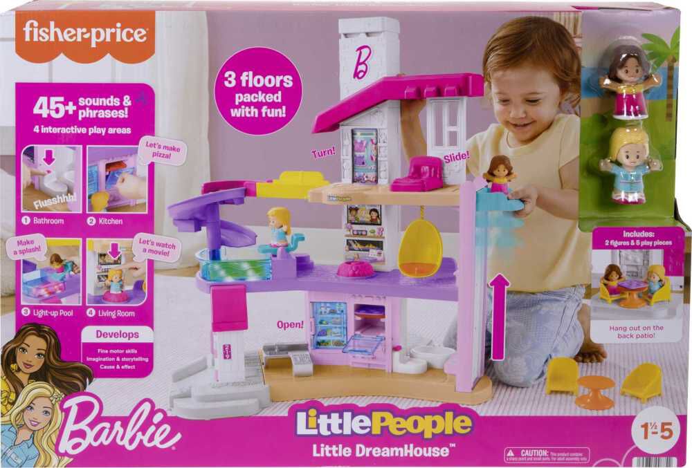 Fisher-Price Little People Barbie Little DreamHouse Playset