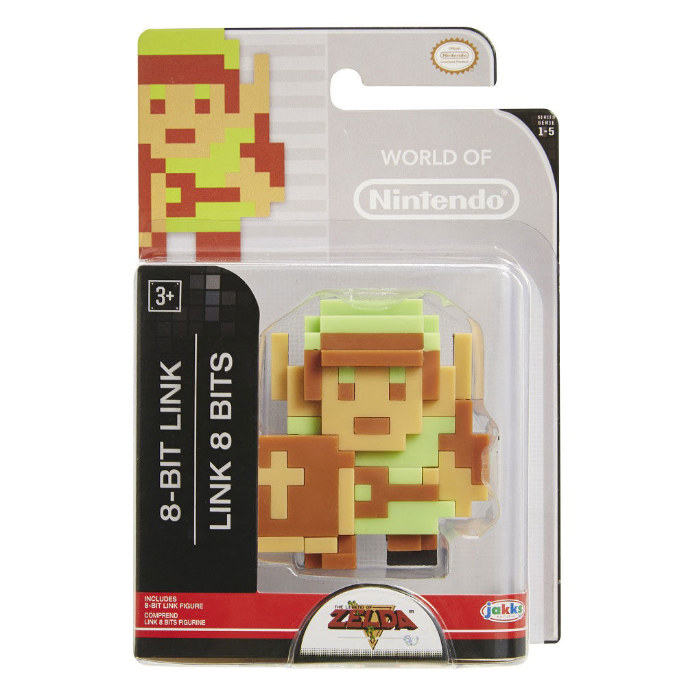 Nintendo-  Nintendo 2.5" Limited Articulation Wave 5- 8 bit Link