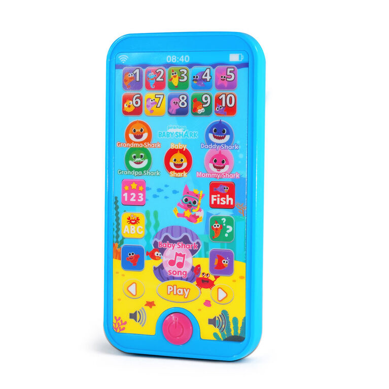 pinkfong baby shark tablet educational preschool toy english edition