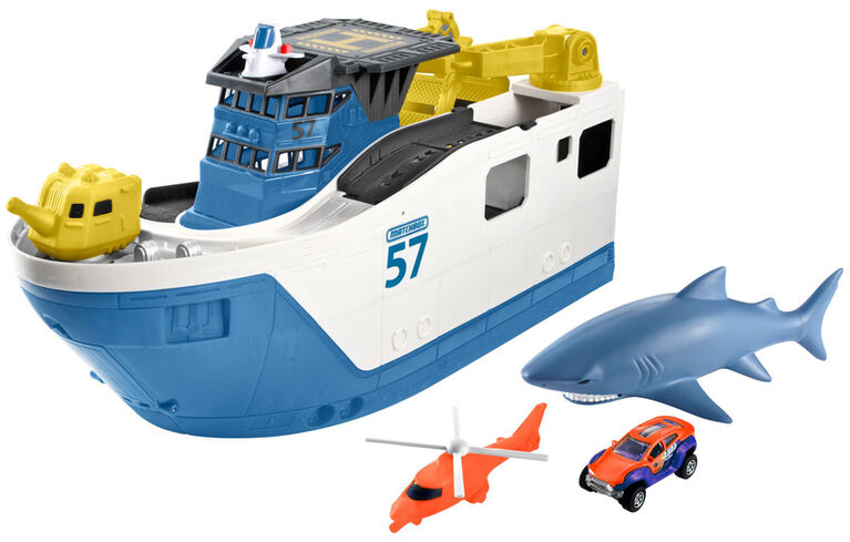 Matchbox Marine Rescue Shark Ship