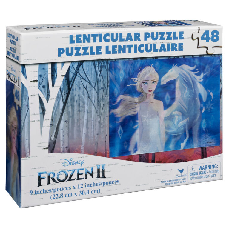 Frozen 2 48-Piece Lenticular (3D) Puzzle