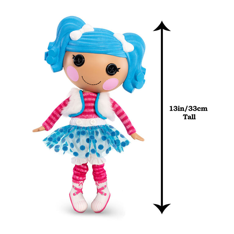 Lalaloopsy Doll - Mittens Fluff 'N' Stuff with Pet Polar Bear, 13" winter-inspired doll