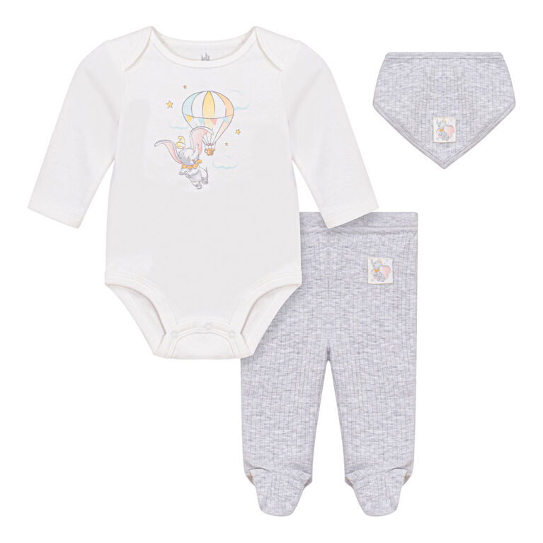 Dumbo Layette Set 3 Piece 3-6 Months