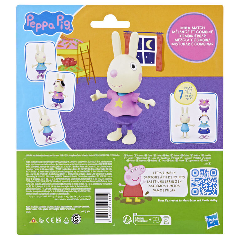 Peppa Pig, figurine Les jolies tenues de Rebecca Rabbit