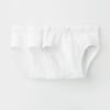 simple cotton briefs, 3-4y - white