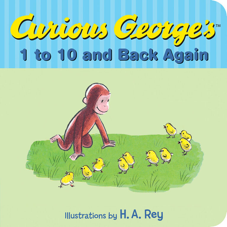 Curious George's 1 to 10 and Back Again