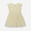 Rococo Floral Tutu Dress Yellow