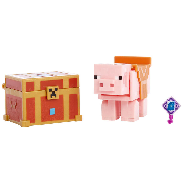 Minecraft Dungeons 3.25" Piggy Bank Figure