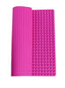 Strictly Briks - Double Sided Silicone Mat - 15" x 15" - Compatible with Large and Small Pegs - Pink