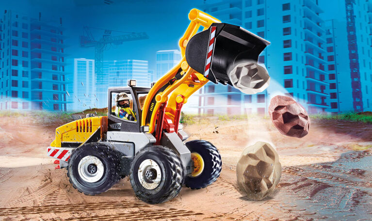 Chargeuse avec godet - Playmobil