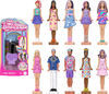 Barbie Mini BarbieLand Fashionistas Dolls, 1.5-inch Dolls in "Nail Polish" Container, Surprise Reveal (Styles May Vary)