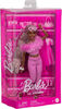 Barbie Style de Luxe Poupée4, combinaison rose, cheveux tressés