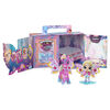 Hatchimals Pixies Riders, Wilder Wings Chic Claire Pixie and Zebrush Glider with 16 Wing Accessories
