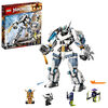 LEGO Ninjago Le robot de combat Titan de Zane 71738 (840 pièces)