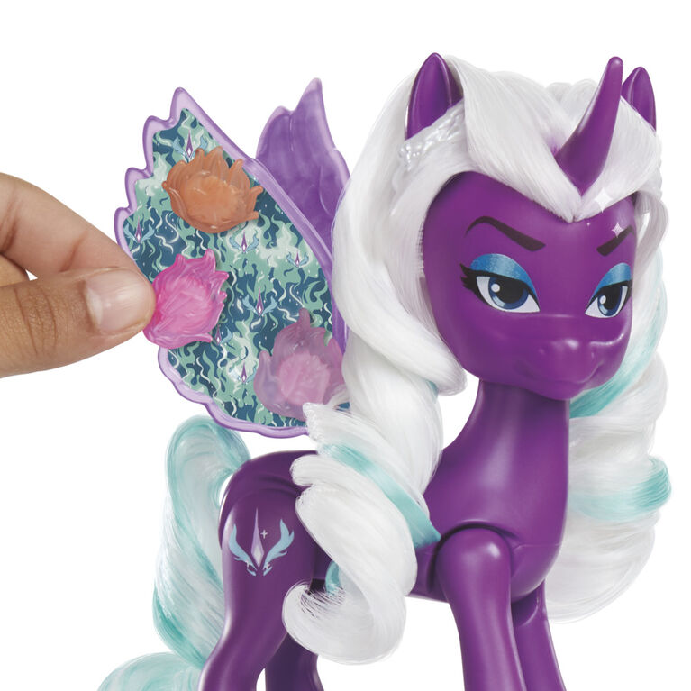 My Little Pony Dolls Opaline Arcana Wing Surprise, 5-Inch My Little Pony Toy Alicorn with Accessories