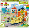 Ensemble de train pour tout-petits, jouet de construction créative LEGO DUPLO Le grand train communautaire interactif 10428