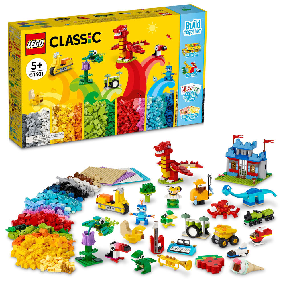 LEGO Classic Build Together 11020 Building Kit (1,601 Pieces