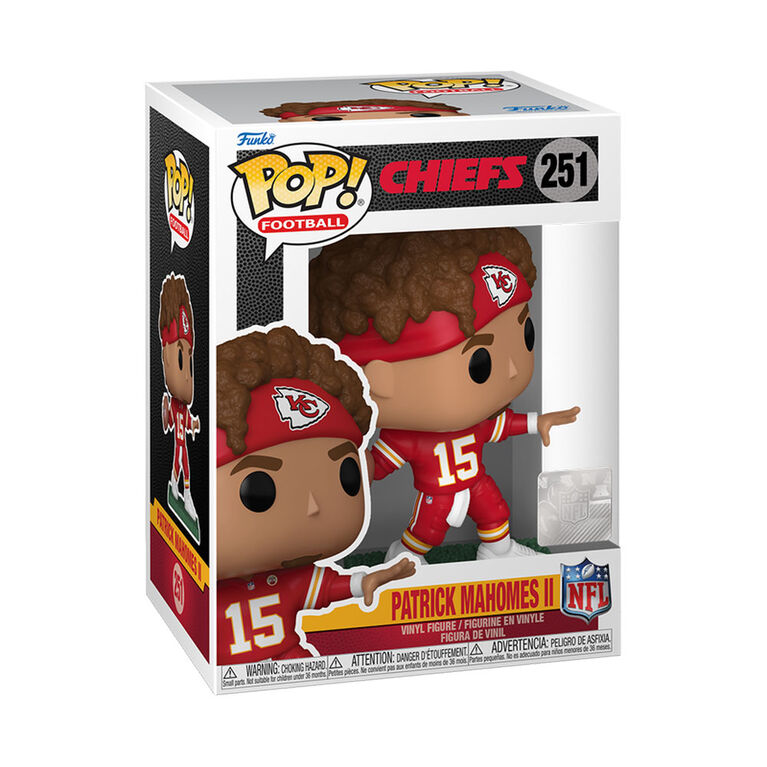 Funko Pop! Patrick Mahomes II in Red Headband Vinyl Figure