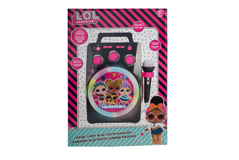 LOL Surprise Bluetooth Karaoke Machine for Kids