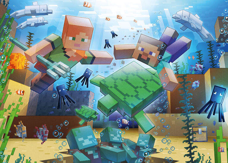 Ravensburger Minecraft Puzzle 1000 pièces