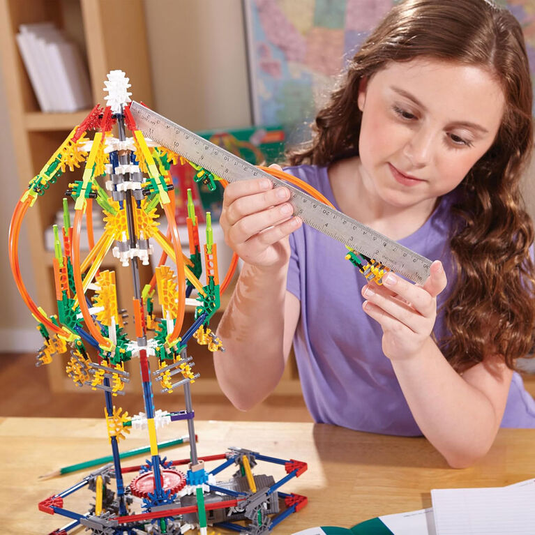 K'NEX STEM Explorations Swing Ride Building Set of 486 Pieces