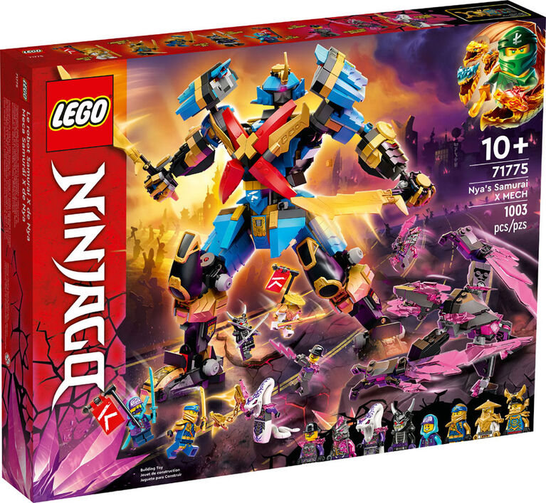 LEGO NINJAGO Nya's Samurai X MECH 71775 Building Kit (1,003 Pieces)