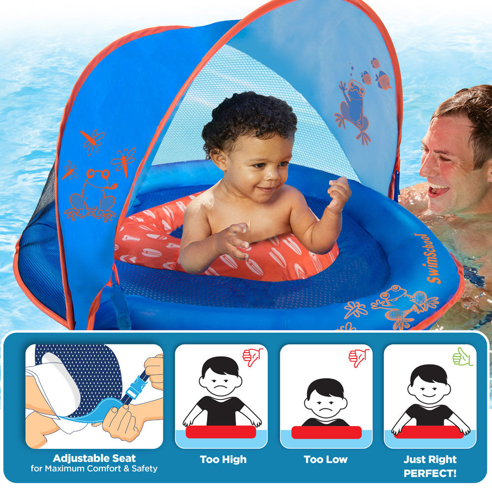 Swimschool perfect fit baby store boat