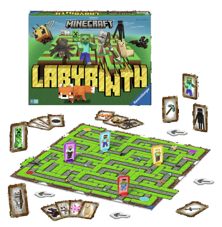 Ravensburger 24684 - Labyrinthe Minecraft