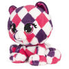 P.Lushes Designer Fashion Pets Quinn O'Bearci Teddy Bear Premium Stuffed Animal, Pink/Purple, 6"