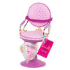 Our Generation, Sitting Pretty Salon Chair, Hairstyling Playset for 18-inch Dolls