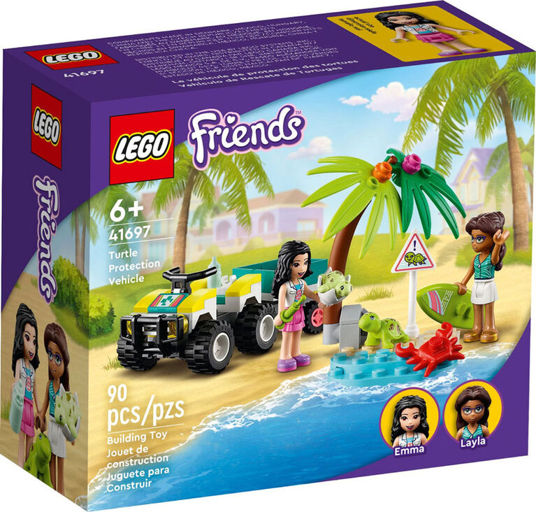 LEGO Friends Turtle Protection Vehicle 41697 Building Kit (90 Pieces)