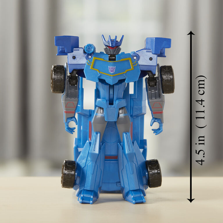 Transformers Bumblebee Cyberverse Adventures Dinobots Unite 1-Step Changer Soundwave
