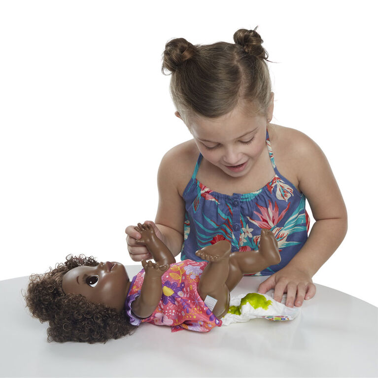Baby Alive Happy Hungry Baby Black Curly Hair Toys R Us Canada