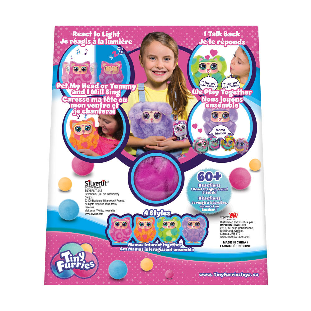 Tiny Furries: Mama Furries - Purple Rabbit