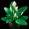 LEGO Botanicals Peace Lily Flower Building Set for Adults, Ages 18+ - Office & Room Decor - 11504