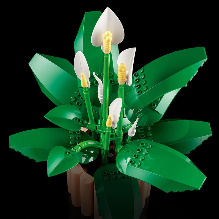LEGO Botanicals Peace Lily Flower Building Set for Adults, Ages 18+ - Office & Room Decor - 11504
