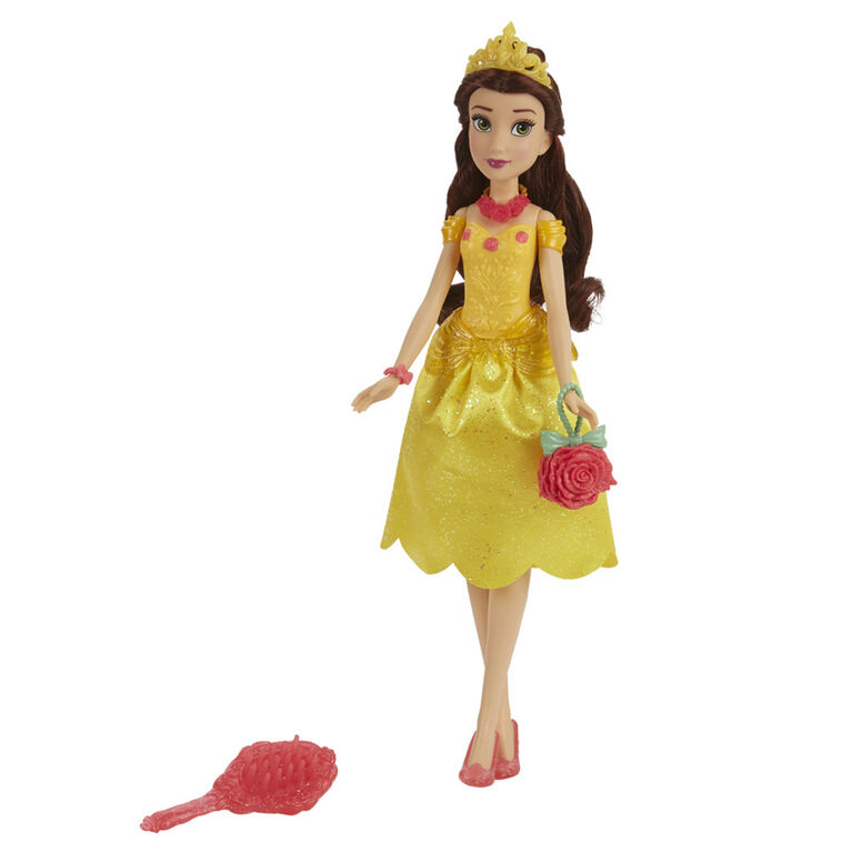 Disney Princess Style Surprise Belle Fashion Doll, 10 Fashions and Accessories