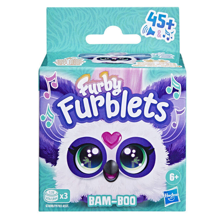 Furby Furblets Bam-Boo, mini panda en peluche