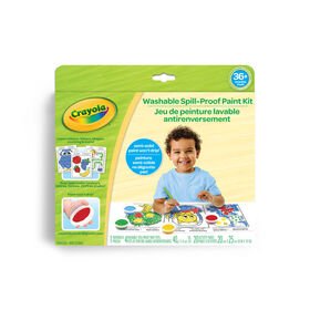 Young Kids Washable Spill-Proof Paint