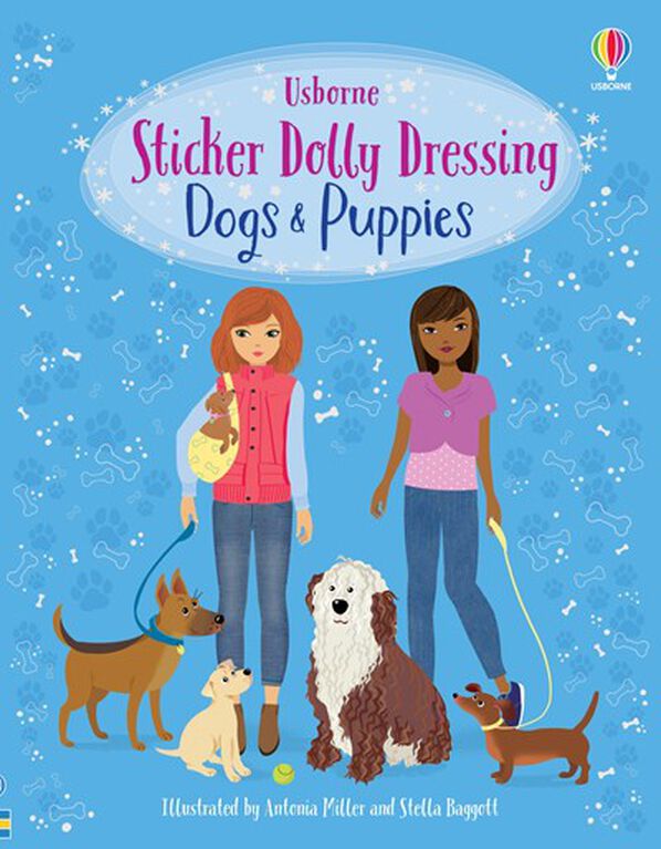 Sticker Dolly Dressing Dogs and Puppies - &Eacute;dition anglaise
