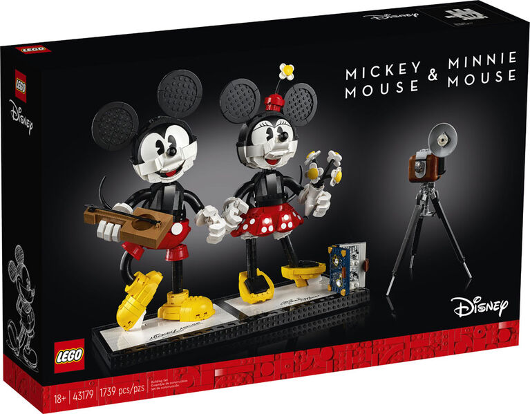 LEGO Disney Princess Mickey & Minnie Mouse Character Build 43179 (1739 pieces)