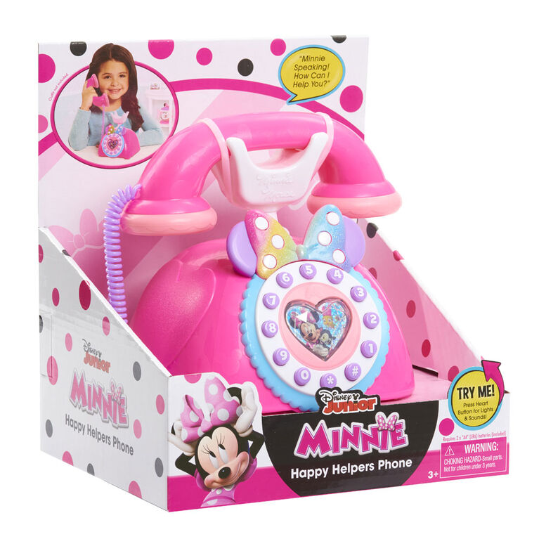 Minnie Happy Helpers Téléphone – Les styles peuvent varier. : :  Jeux et Jouets