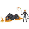 Marvel Legends Series Ghost Rider Action Figure with Motorcycle