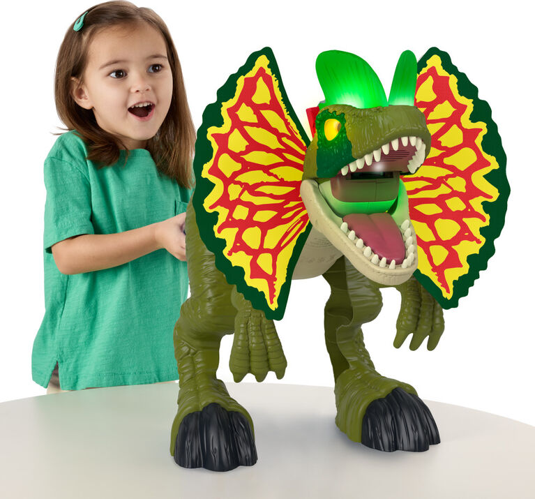 Imaginext Jurassic World Attack Mode Dilophosaurus